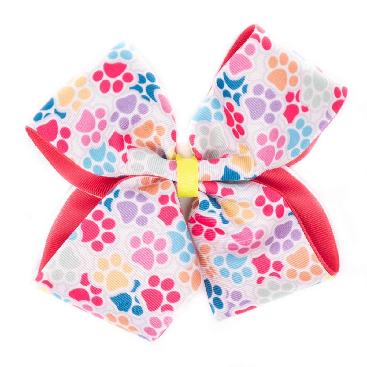 Rainbow Puppy Paws – Ribbon And Bows Oh My!