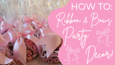 Ribbon and Bows Party Decor Ideas