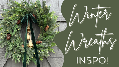 Ribbons and Wreaths! The Cutest Christmas Combo